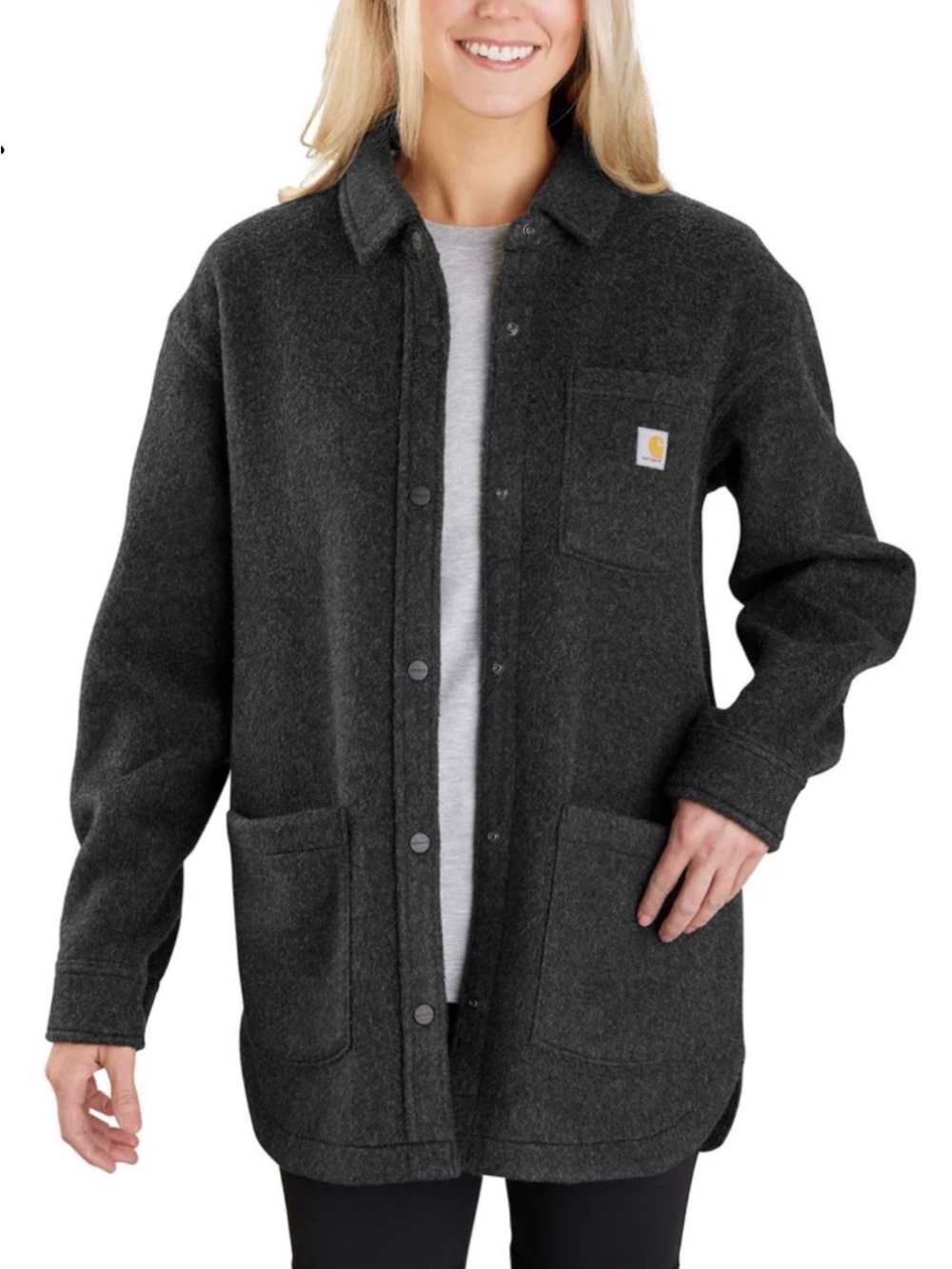 Carhartt Women’s Loose Fit Fleece Jacket Size XL